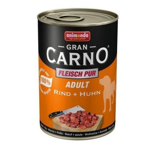 Hrana umeda caini, grancarno adult dog vita + pui, 400 g