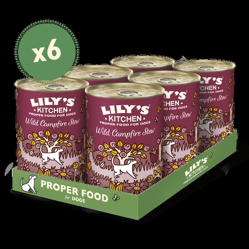 Lily's kitchen for dogs wild campfire stew 6x400 g