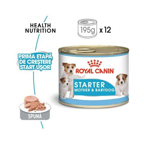 Royal canin starter mousse conserva 190 g