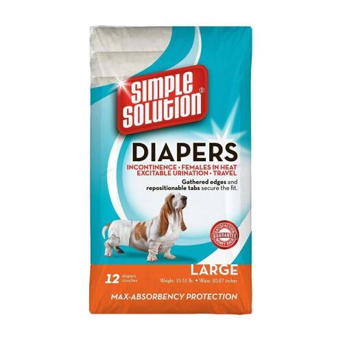 Simple solution pampers l, 12 bucati
