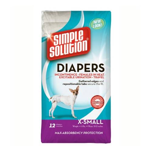 Simple solution pampers xs, 12 bucati