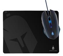 Mouse gaming Spartan Gear phalanx wired & mousepad 300mm x 230mm
