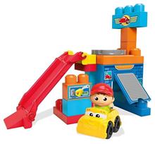 Mattel Set de blocuri mega bloks first builders spinning garage