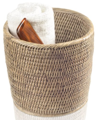 Cos decor walther basket zk 18x19x19cm rattan inchis