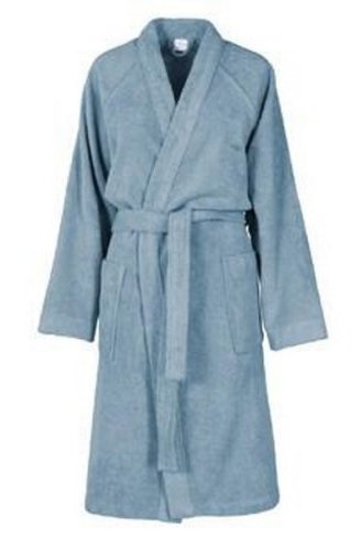 Halat de baie kimono descamps la mousseuse 4 m bleu orage