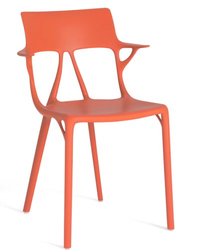 Set 2 scaune kartell a.i. design philippe starck portocaliu