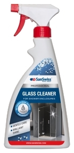 Solutie pentru curatat cabinele de dus sanswiss glass cleaner 500 ml