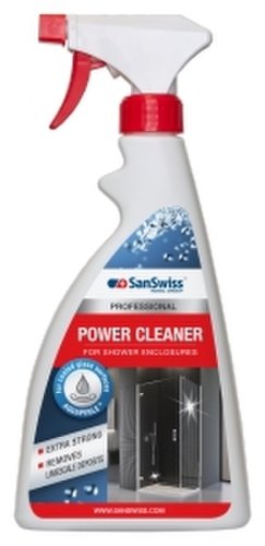 Solutie pentru curatat cabinele de dus sanswiss power cleaner 500 ml
