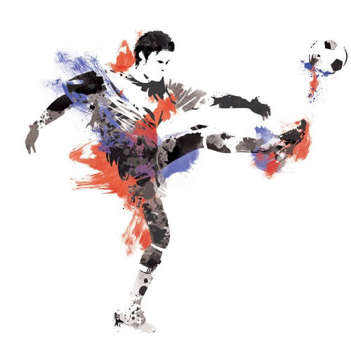 Sticker gigant mens soccer champion | 45,7 cm x 101,6 cm