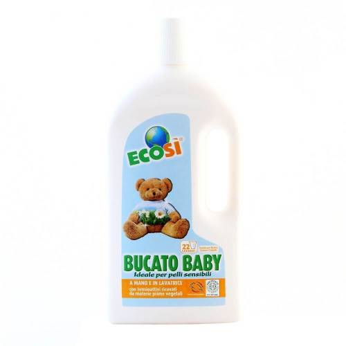 Pierpaoli Detergent lichid ecosi pentru hainele bebelusului, bio, 1l