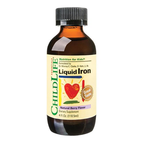 Liquid iron (fier lichid) 10mg (gust de fructe) childlife essentials, 118.50 ml, natural, secom