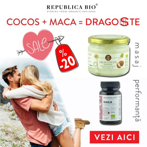 Pachet special dragobete 2018: cocos + maca = dragoste