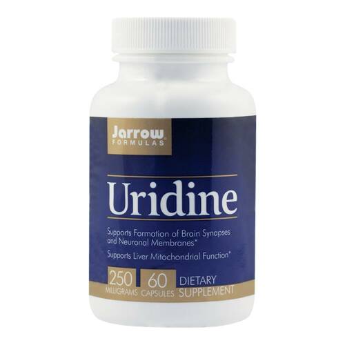 Uridine 250mg 60 capsule jarrow formulas, natural, secom
