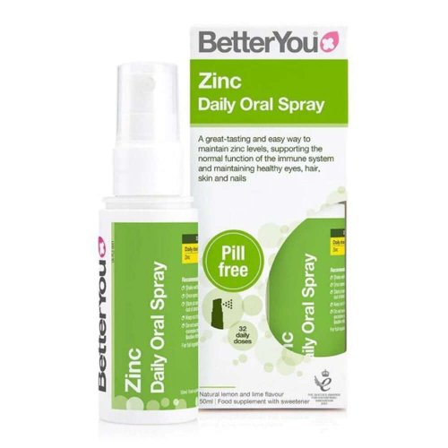 Betteryou Zinc spray oral better you, 32 doze zilnice, 50ml, natural