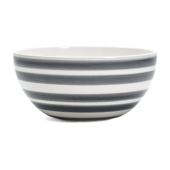 Bol din gresie ceramică kähler design omaggio, ⌀ 20 cm, gri - alb