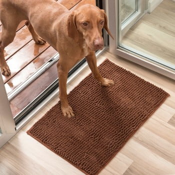 Covor câine innovagoods pet doormat, 85 x 65 cm, maro