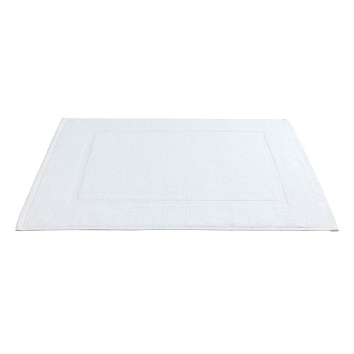Covoraș de baie alb din material textil 40x60 cm zen – allstar