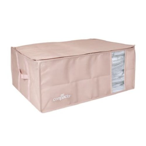 Cutie de depozitare cu vid pentru haine compactor pink edition, 210 l