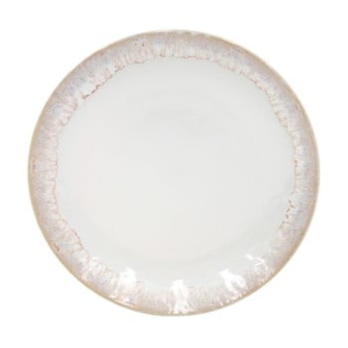 Farfurie desert din ceramică casafina taormina, ⌀ 22 cm, alb