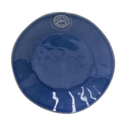 Farfurie din gresie ceramică pentru desert costa nova, ⌀ 21 cm, albastru