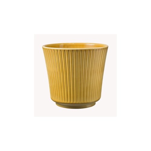 Ghiveci din ceramică big pots gloss, ø 16 cm, galben