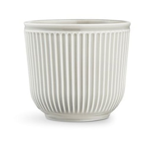 Ghiveci din ceramică kähler design hammershoi flowerpot, ⌀ 18 cm, gri deschis
