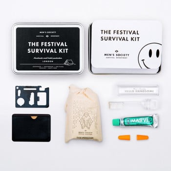Men´s Society Kit de călătorie pentru festival de muzică men's society festival survival
