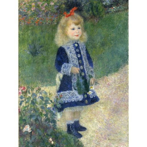 Fedkolor Reproducere tablou auguste renoir - a girl with a watering can, 30 x 40 cm