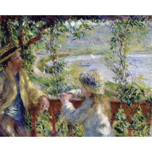 Fedkolor Reproducere tablou auguste renoir - by the water, 50 x 45 cm