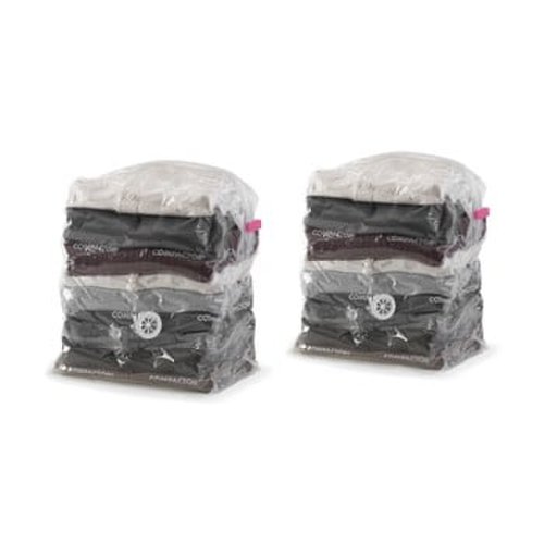 Set 2 saci cu vid pentru haine compactor compact express, 40 x 60 cm