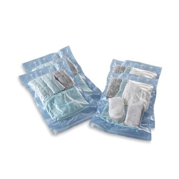 Set 4 saci cu vid pentru haine compactor roll up, 50 x 35 cm