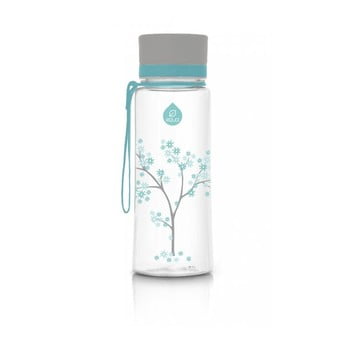 Sticlă din plastic reutilizabilă equa mint blossom, 0,6 l