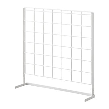 Suport/panou pentru accesorii de bucătărie yamazaki tower grid, 52 x 52 cm, alb