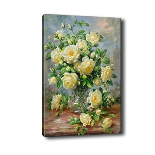 Tablou tablo center wonderful flowers, 50 x 70 cm