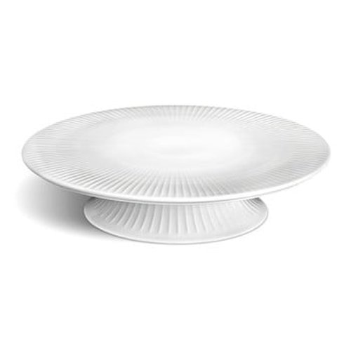 Tavă din porțelan pentru tort kähler design hammershoi cake dish, ⌀ 30 cm, alb