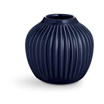 Vază din ceramică kähler design hammershoi, înălțime 12,5 cm, albastru închis