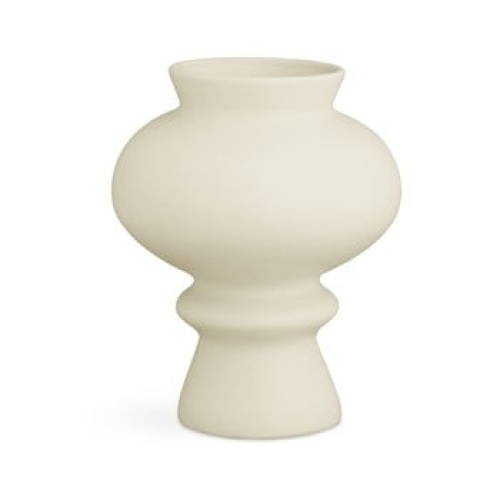Vază din ceramică kähler design kontur, înălțime 23 cm, crem