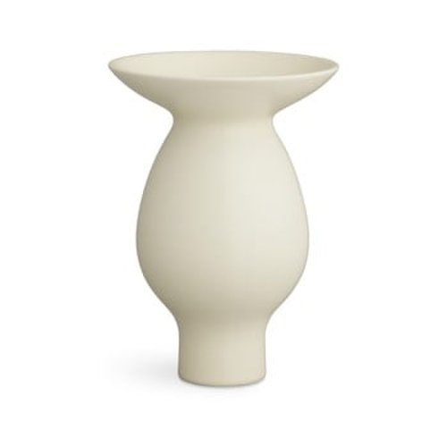 Vază din ceramică kähler design kontur, înălțime 25 cm, crem