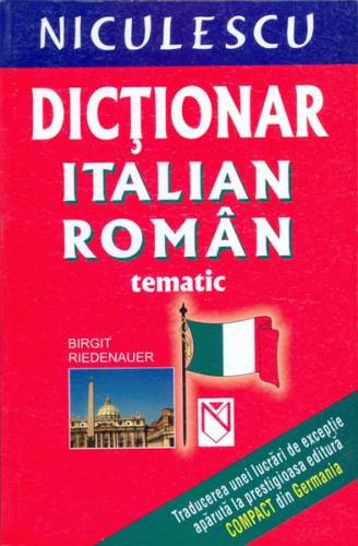 Dicţionar italian-român (tematic)