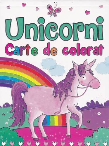 Unicorni. carte de colorat