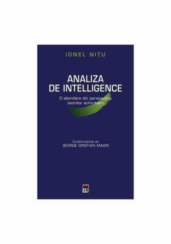 Analiza de intelligence. o abordare din perspectiva teoriilor schimbarii