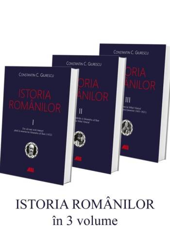 All Pachet complet istoria romanilor giurescu - set 3 carti