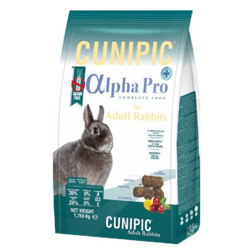 Hrana pentru iepuri cunipic alpha pro 1.75kg