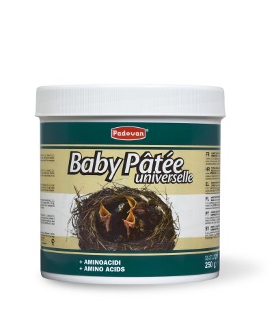Hrana pentru pasari padovan baby patee universelle 250 g