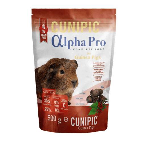 Hrana pentru porcusori de guineea cunipic alpha pro 500 g