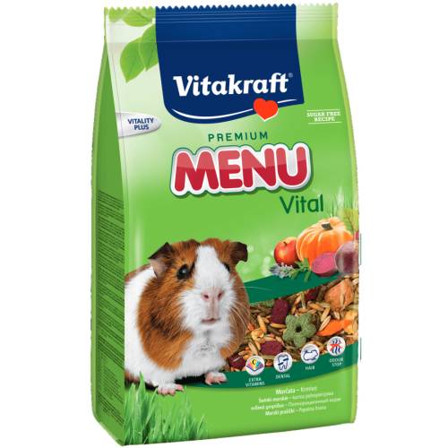 Hrana pentru porcusori de guineea vitakraft premium menu 400g