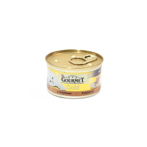 Hrana umeda pentru pisici gourmet gold mousse curcan 85 gr