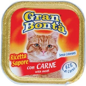 Hrana umeda pentru pisici gran bonta pate 100gr