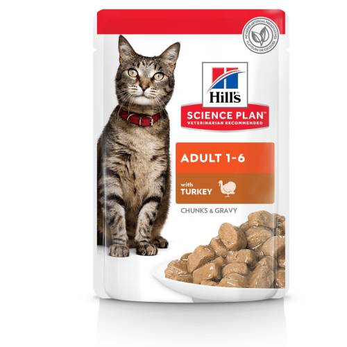 Hill's Science Plan Hrana umeda pentru pisici hill's adult cu curcan 85 g