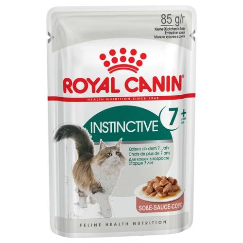 Hrana umeda pentru pisici royal canin instinctive +7 oral mature 85 g
